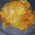 ブランシュkuu's cooksnap of when they made 新タマネギとキムチ卵炒め.
