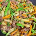 ゆきねぇね's cooksnap of when they made じゃがいもの青椒肉絲.
