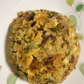 KUUUUUUMIN's cooksnap of when they made 大根の葉チャーハン.