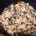 nokkorin's cooksnap of when they made リメイク『ひじき煮で炊き込みご飯』.