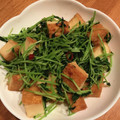 シュナピー's cooksnap of when they made 豆苗と厚揚げの煮びたし.