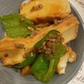 よりさく♡'s cooksnap of when they made ピーマンと厚揚げのピリ辛そぼろ炒め.