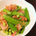 たろべちゃん's cooksnap of when they made 絶対美味しい♪絹さや炒め.