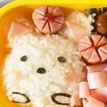 クックXXQ1ZB☆'s cooksnap of when they made すみっこぐらし❀しろくま&ねこ❀キャラ弁.