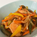 Doasey's cooksnap of when they made 銀鮭の野菜たっぷり南蛮漬け.
