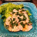 マックスの母's cooksnap of when they made ★厚揚げの豚肉巻き　薬味ソース★.