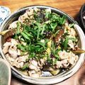 マロン*マロン's cooksnap of when they made 【冷菜】茄子と冷しゃぶのピリ辛中華風.