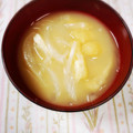 ふうはっちゃん's cooksnap of when they made 新玉ネギと油揚げの味噌汁.