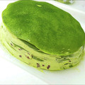 黒豆さん。's cooksnap of when they made 至福のひととき♪濃厚抹茶のミルクレープ.