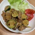 名探偵の助手's cooksnap of when they made ズッキーニと豚肉の味噌野菜炒め.