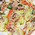 ナーちゃん's cooksnap of when they made 顆粒みそで簡単！肉野菜炒め.