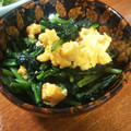 低カロ探検隊's cooksnap of when they made 簡単!子どもが喜ぶほうれん草の卵炒め♪.