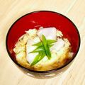 にきけん's cooksnap of when they made はんぺんと長葱のお吸い物.