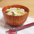 Yukiまむ's cooksnap of when they made コク旨♪豚肉ともやしの炒め味噌汁.