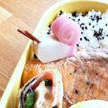 クック's cooksnap of when they made 蒲鉾でかたつむり✿飾り切り✿（キャラ弁）.
