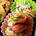 hozunyam's cooksnap of when they made ❀✿千切りキャベツとチーズのハム挟み❀✿.