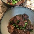 saki1010's cooksnap of when they made 牛ほほ肉の赤ワイン煮～韓国風.