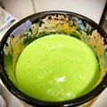 てねしあ's cooksnap of when they made ホットスムージー アボカドとほうれん草.
