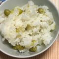 こけちん's cooksnap of when they made グリンピースご飯.