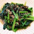 あーこ姐's cooksnap of when they made お弁当のおかずに！冷凍ほうれん草と塩昆布.