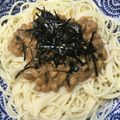 240915's cooksnap of when they made なめたけとバターが決め手♪納豆パスタ♪.