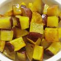 サクマくん's cooksnap of when they made 簡単 カリカリ 揚げない 大学芋.