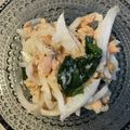 R2016's cooksnap of when they made 大根とわかめとツナのゴマネーズ★サラダ.
