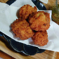 noaさん's cooksnap of when they made 鶏むね肉と豆腐と人参ねぎの落とし揚げ.