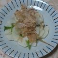 なか丸's cooksnap of when they made 塩麹さんで山芋とねぎの炒め物.