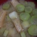 スマイル☆K's cooksnap of when they made 汁が美味しい！ ウドの味噌汁.