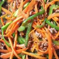 ちゃぎー's cooksnap of when they made ピーマンと人参のひき肉餡.