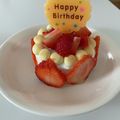 かずハル☆'s cooksnap of when they made 1歳のお祝いスマッシュケーキ.