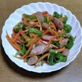 55才のおじさん's cooksnap of when they made ウインナーとピーマン人参炒め.