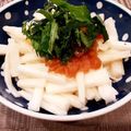 あーこ姐's cooksnap of when they made 長芋短冊☆大葉と梅肉のせ.