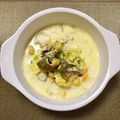 Nappuu's cooksnap of when they made ♡ひよこ豆ときのこの野菜ミルクスープ♡.
