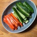 kaachannnn's cooksnap of when they made ★簡単冷蔵庫ぬか漬け★ 〜野菜の切り方〜.