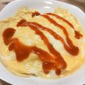 クックO0WQ65☆'s cooksnap of when they made 【リメイク】チーズカレーオムライス.