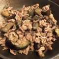 らる33's cooksnap of when they made 豚バラとなすの炒め物.