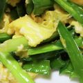 アヒる子's cooksnap of when they made 簡単、ニラ玉.
