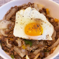 チョコあず's cooksnap of when they made ピーマンと新玉ねぎの和風甘辛ミンチ炒め.