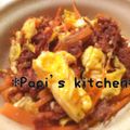 papikun's cooksnap of when they made にんじんちゃんぷる～（にんじんしりしり）.