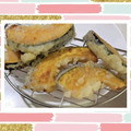 ゆけり３兄弟's cooksnap of when they made 簡単！かぼちゃの天ぷら.