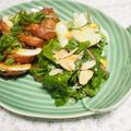 バカリャウ's cooksnap of when they made スイスチャードの爽やかチーズサラダ.