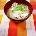 ふうはっちゃん's cooksnap of when they made コク旨♪豚肉ともやしの炒め味噌汁.