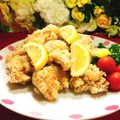 ✽チョコⅠＨ✽'s cooksnap of when they made 爽やかジューシー！レモン風味の塩唐揚げ♡.