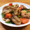 エツ6's cooksnap of when they made れんこんきんぴら 炒り鶏風.