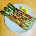 カフェ店員M子's cooksnap of when they made アスパラガスの豚春巻き.