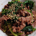 まやしゅうまま's cooksnap of when they made ご飯がすすむ♪牛肉とほうれん草の甘辛炒め.