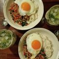 Mi7kuma's cooksnap of when they made 本格ガパオ　豚挽き肉のバジル炒め.