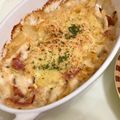 美味しく食べる20歳's cooksnap of when they made 生クリームが余ったら♬マカロニグラタン.